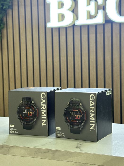GARMIN Fenix 8 / AMOLED / 47MM / Black / Sigilat