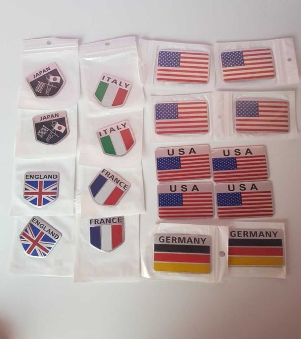 Steag aluminiu cu banda dubla adeziva