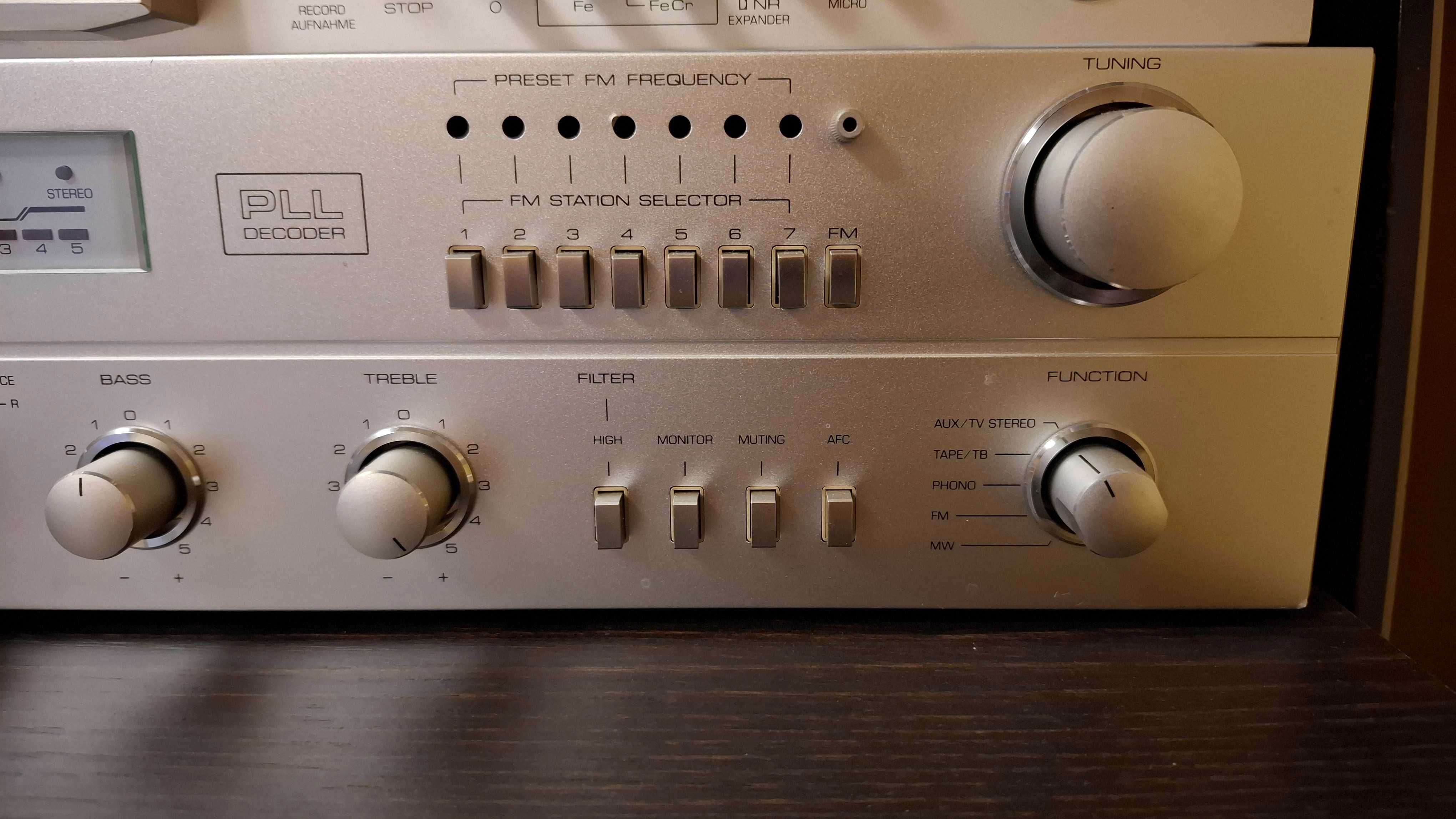 Amplituner Telefunken RR200 si CasetofonTelefunken RC200