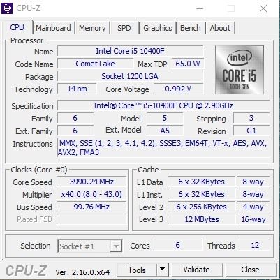 Vand PC Gaming | I5 10400F | GTX 1070 8GB | 16 GB RAM | M2 etc