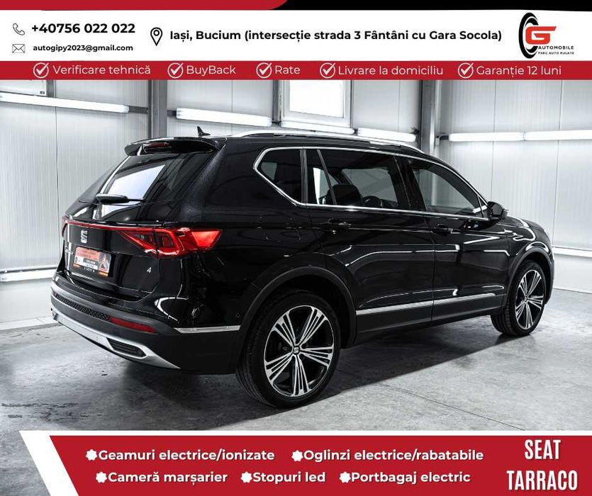 SEAT TARRACO XCELLENCE 4DRIVE Fab2021 Diesel 200CP Dsg Dotări de TOP