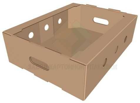 картонный ящик, гофро ящик, ящик для овощей