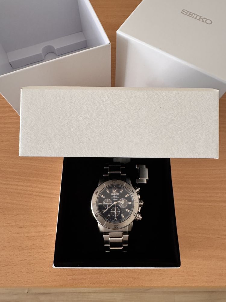Seiko Solar Chronograph SSC221P1