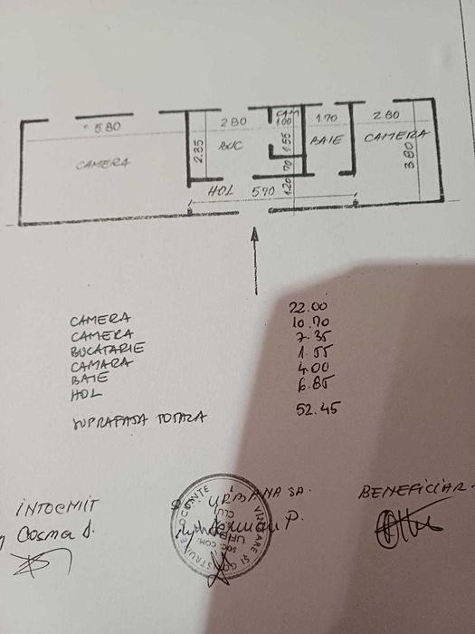 Apartament de vanzare 2 camere decomandate, Manastur