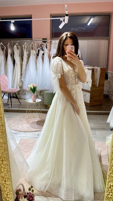 Булчинска рокля на разпродажба