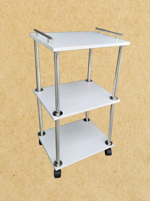 Мебель, Тележка, помощница каталка этажерка салон ва офис учун