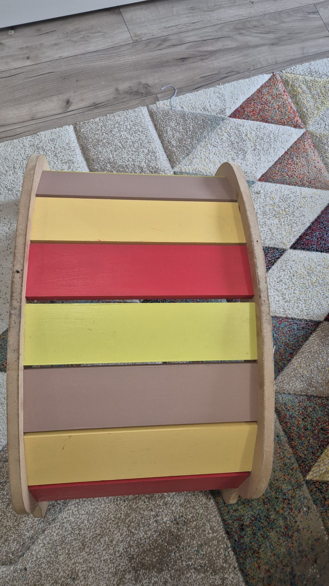 Rainbow rocker - balansoar copii lemn