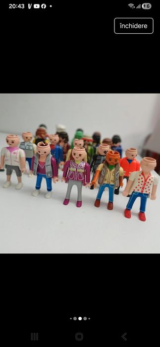 Figirine playmobil omuleti si accesorii