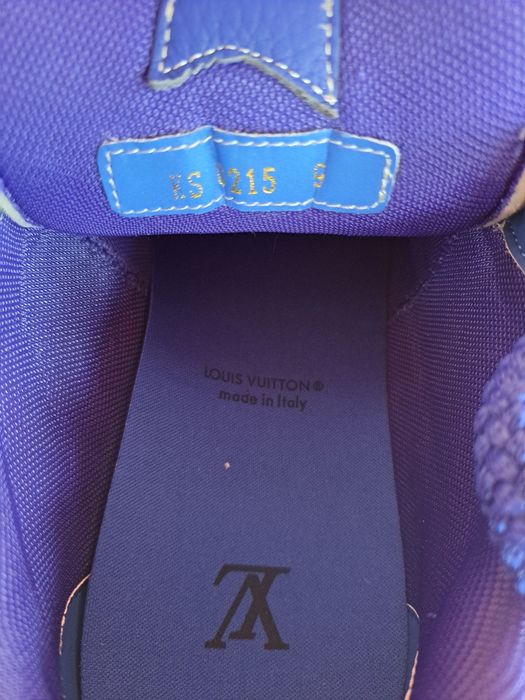 Louis vuitton skate blue