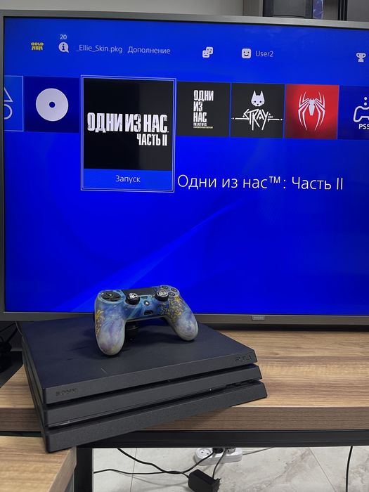 Прошитая Sony PlayStation 4 Pro 1TB. PS4 Pro прошитая