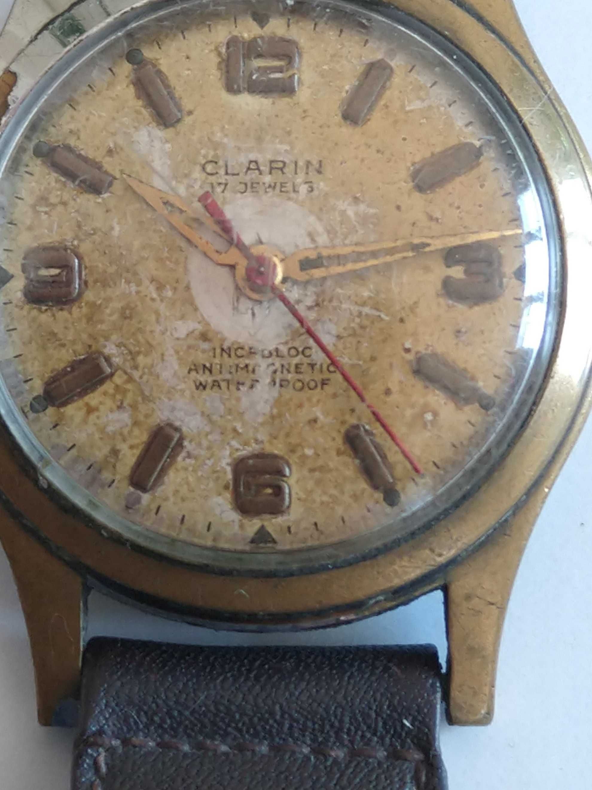 Clarin 17 JEWELS Swiss made механичен часовник – работещ