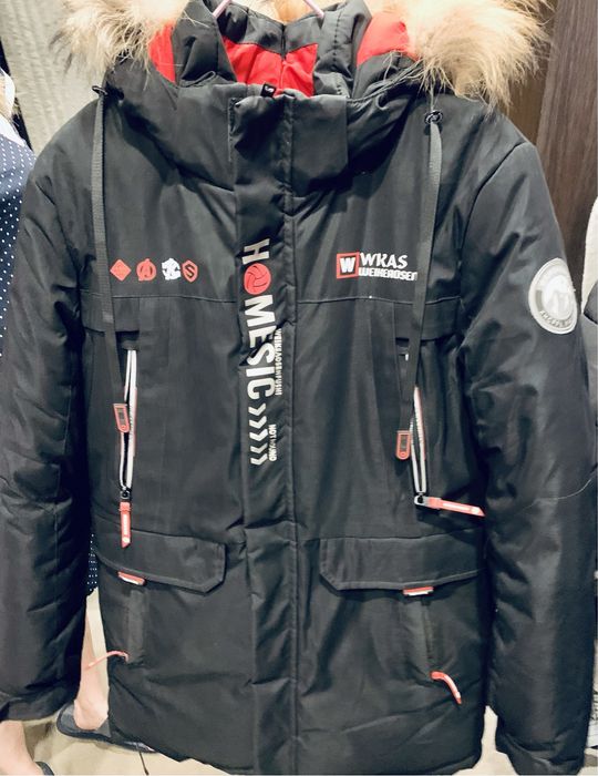 Зимняя куртка подростковая