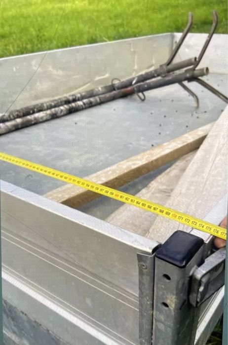 Remorca basculabila in 3 părți