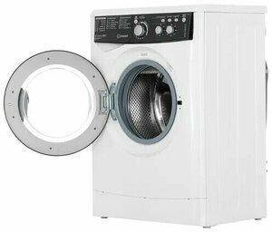 Стиральная машина Indesit EWSD 51031 BK CIS, белый/черный