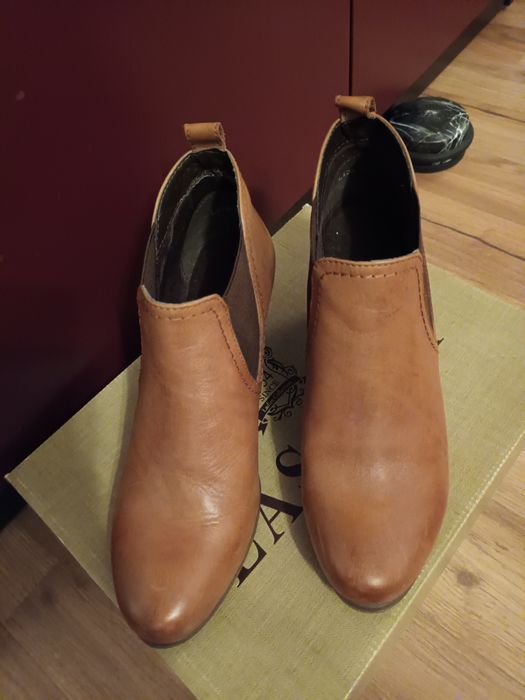 Pantofi ghete piele Lasoki CCC