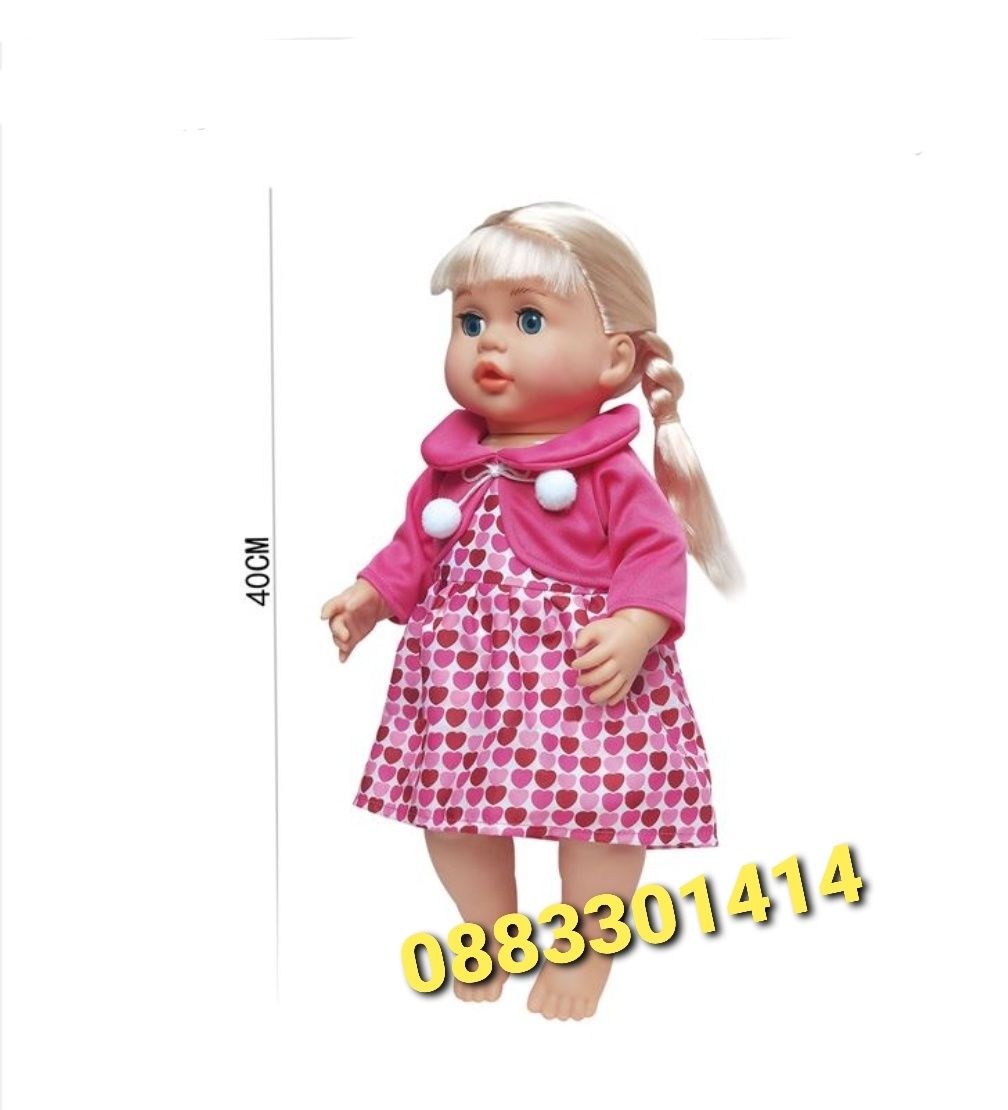 Кукла руса повтаряща каквото й кажеш 42см