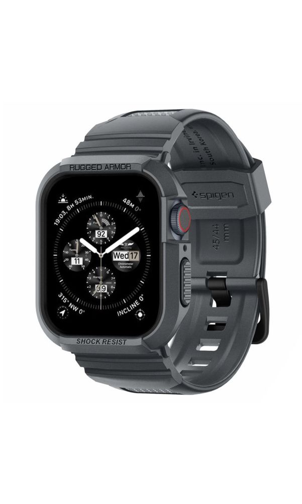 Husa Spigen Rugged Armor Pro Apple watch 4/5/6/7/8/8/SE/SE2 44mm/45mm