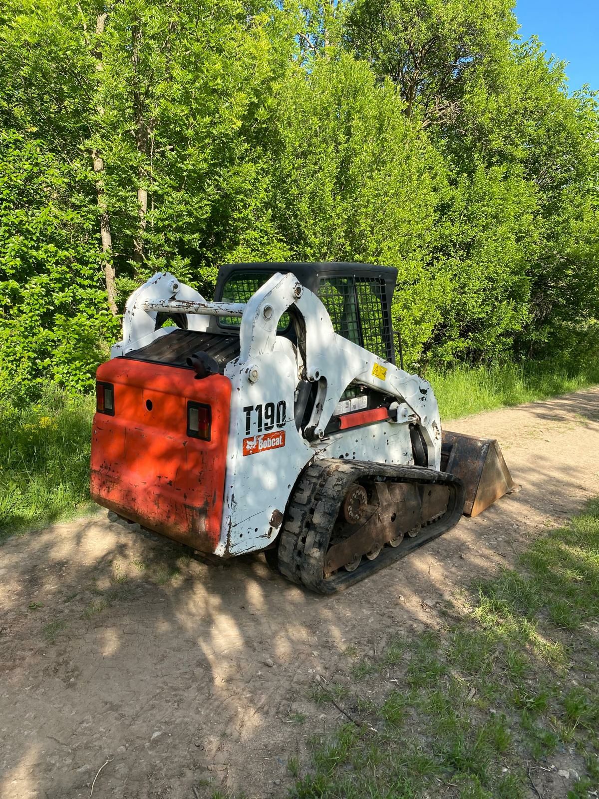 Miniincarcator bobcat T190 senilat 2012