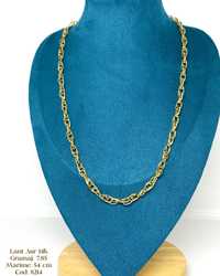 (8214) Lant Aur 14k 7.85g FB Bijoux Euro Gold