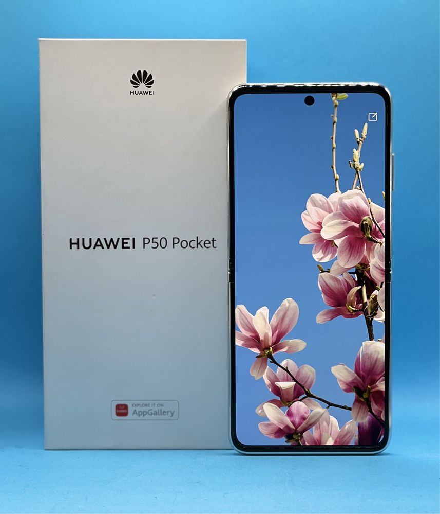 ГАРАНЦИОНЕН!!! Huawei P50 Pocket 256GB 8GB RAM Dual