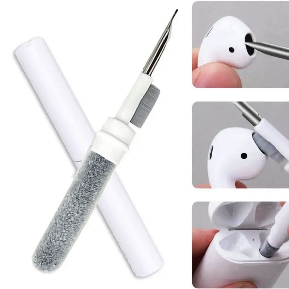 Kit curățare căști AirPods/Earbuds/Difuzor telefoane/Airpods 1/2/3/Pro