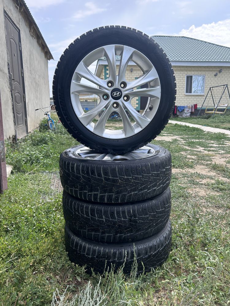 Диски с шиной ( зимний шипы)