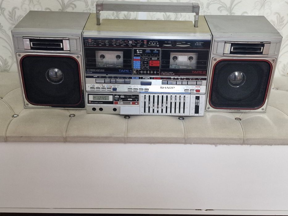 Radiocasetofon Sanyo  sharp