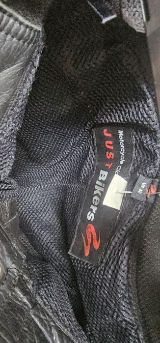 Pantaloni moto piele talie 41 cm