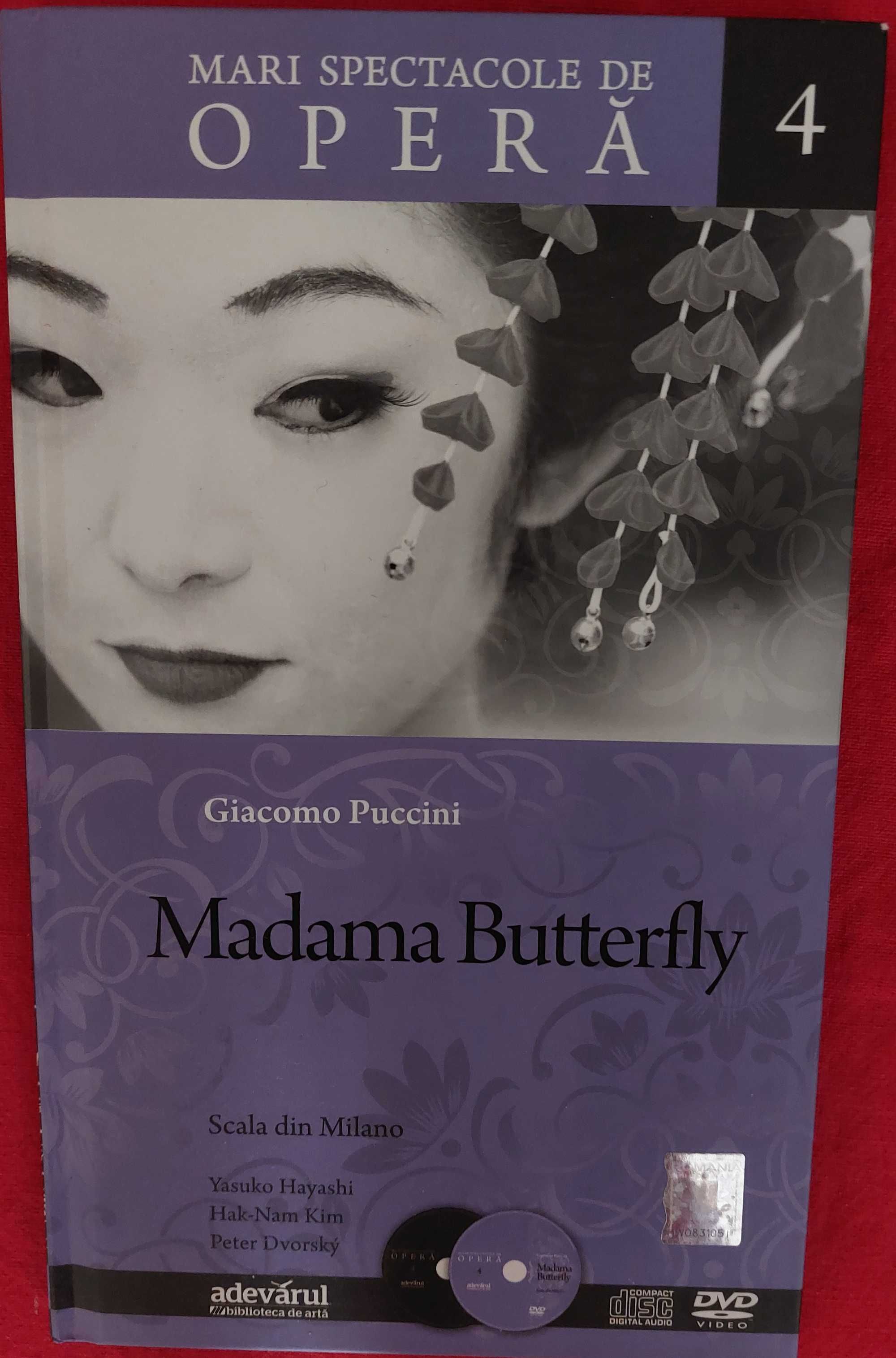 DVD opera Madama Butterfly