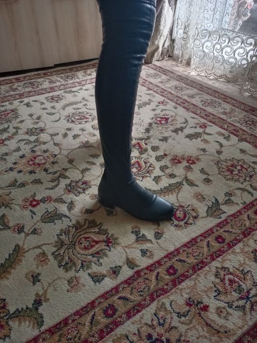 Ботфорты весна осень женские