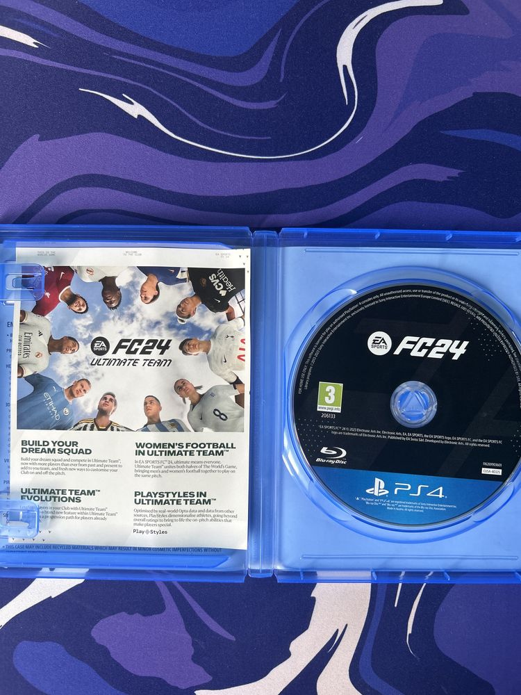 Диск с игрой Fc24