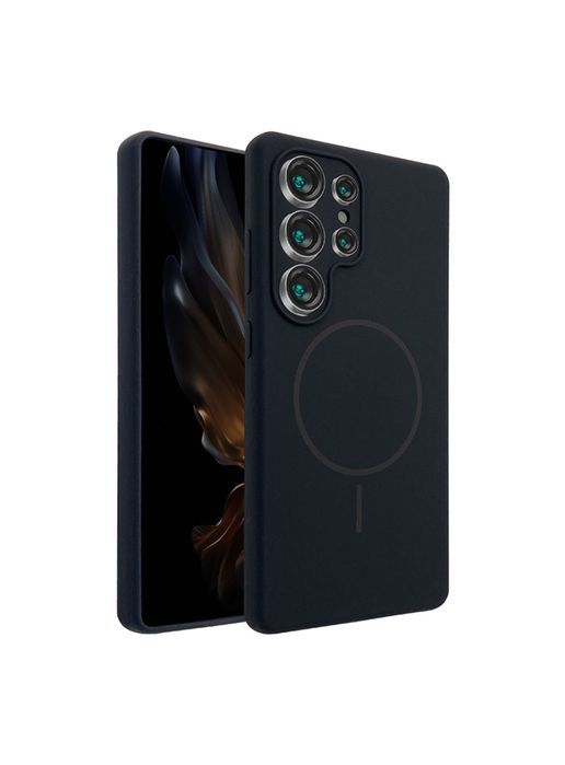 Samsung S25 S25 PLUS S25 ULTRA - Husa Magsafe Leather Inside Neagra