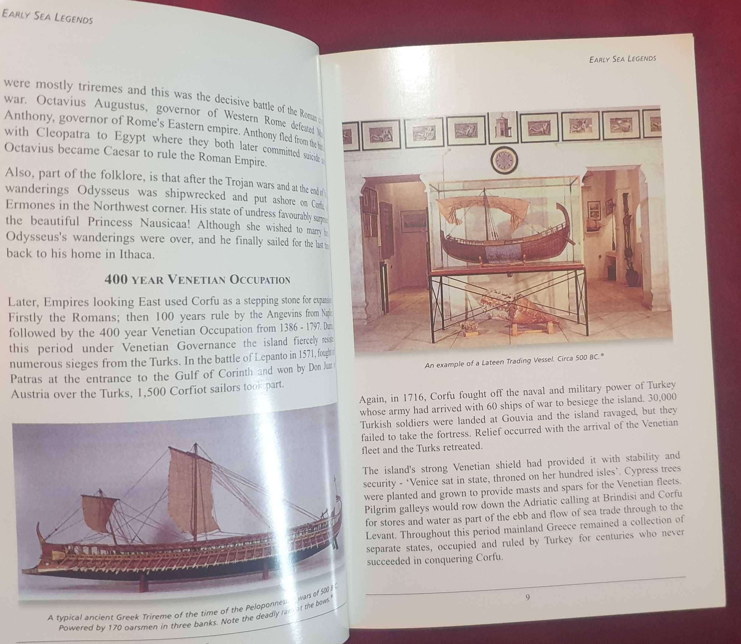 Кратка история на Корфу / Corfu's Sea Legends. A Nautical Profile