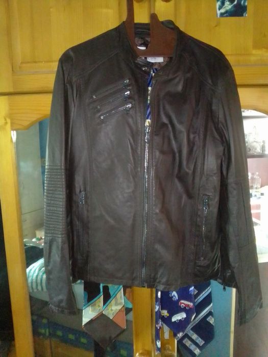 Кожено яке чисто ново италиянско