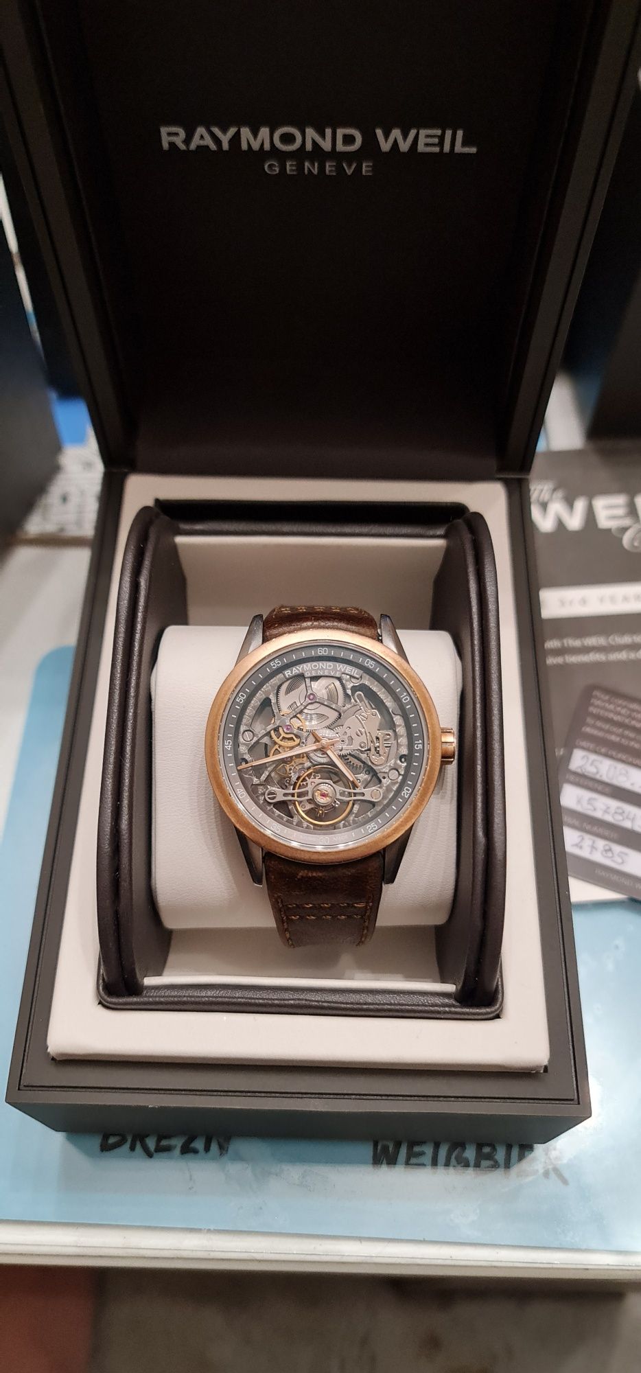 Raymond Weil мъжко часовник Freelancer Skeleton