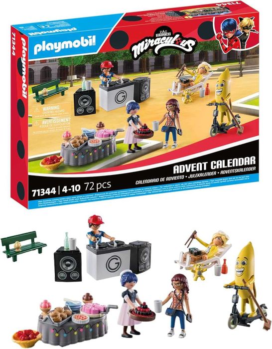 Коледен календар Playmobil Калинката и Черния котарак 71344 Плеймобил