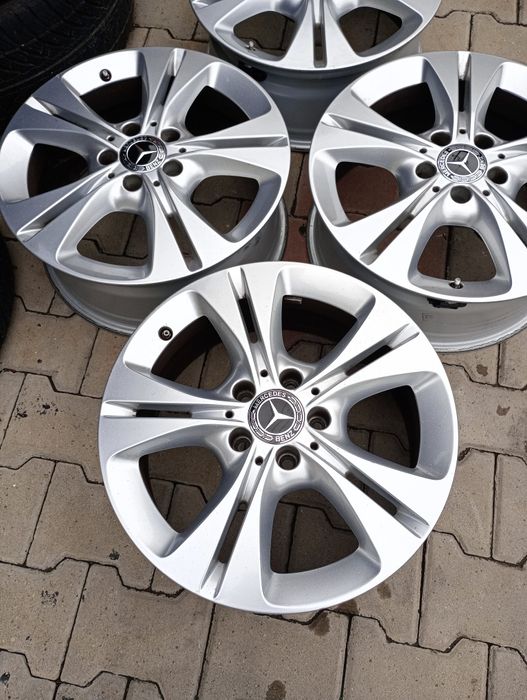 4 jante 5x112 R17 originale Mercedes C-class V250, vito viano