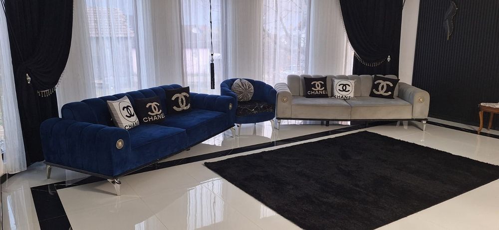 Set canapele extensibile + fotoliu stare impecabilă