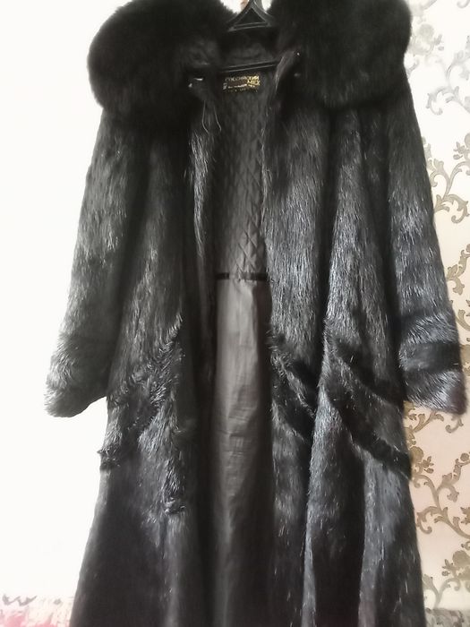 Норковая шуба хорошом состояние