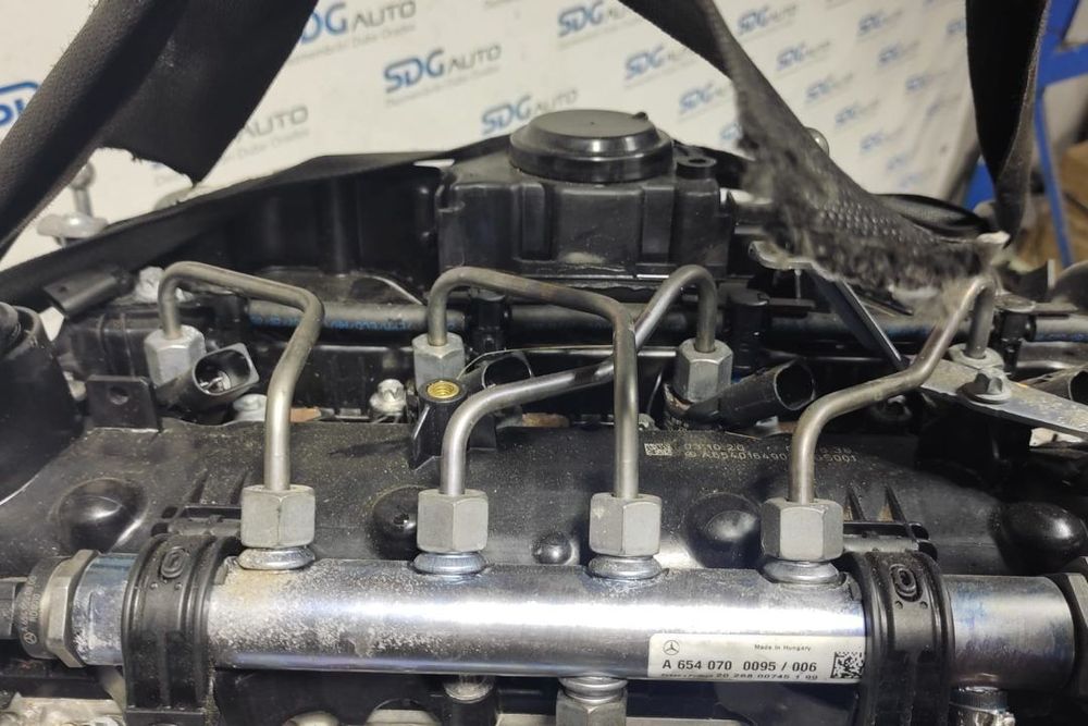 Motor R6540112400 cu sistemul de injecție și termoflot Mercedes GLC Coupe 300D 2.0 Euro 6