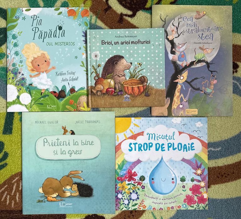 Carti copii 3-6 ani set de 5 carti