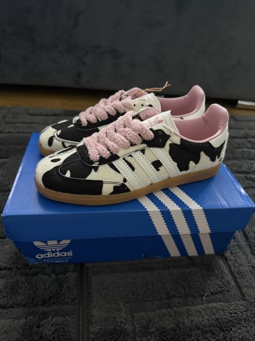 Adidas Samba Cow Print