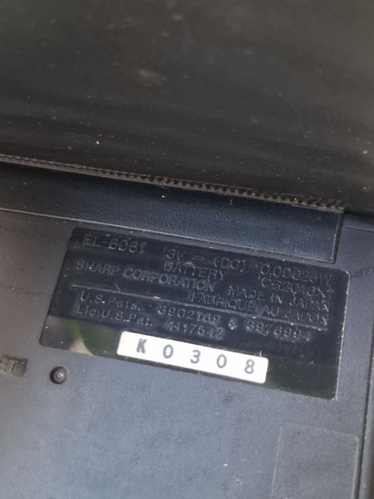 Винтидж , джобен електронен органайзер  калкулатор