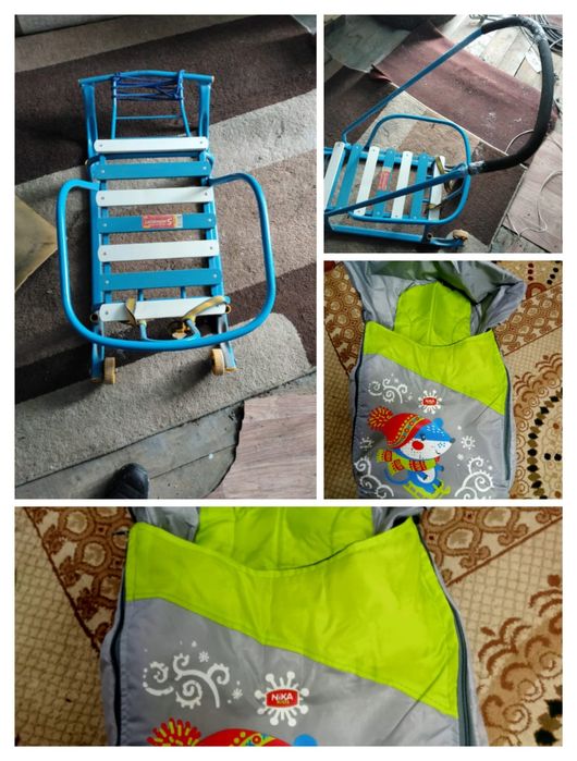 Продам сани как новый