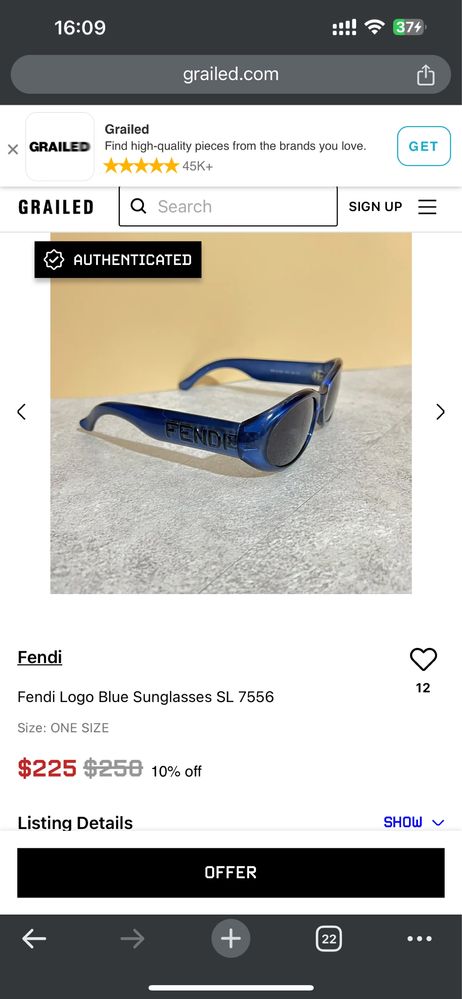 Fendi дамски очила