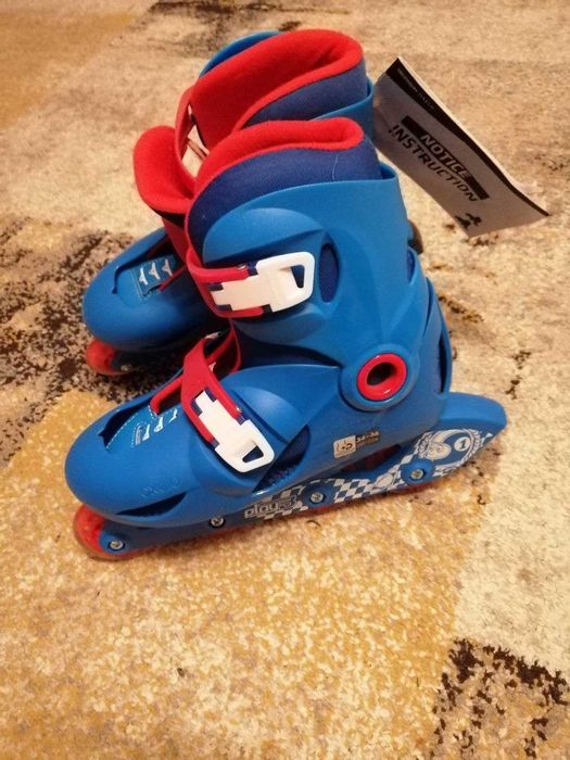 Role PLAY 3 - albastru-rosu mărimea 34-36 NOI - CU ETICHETĂ