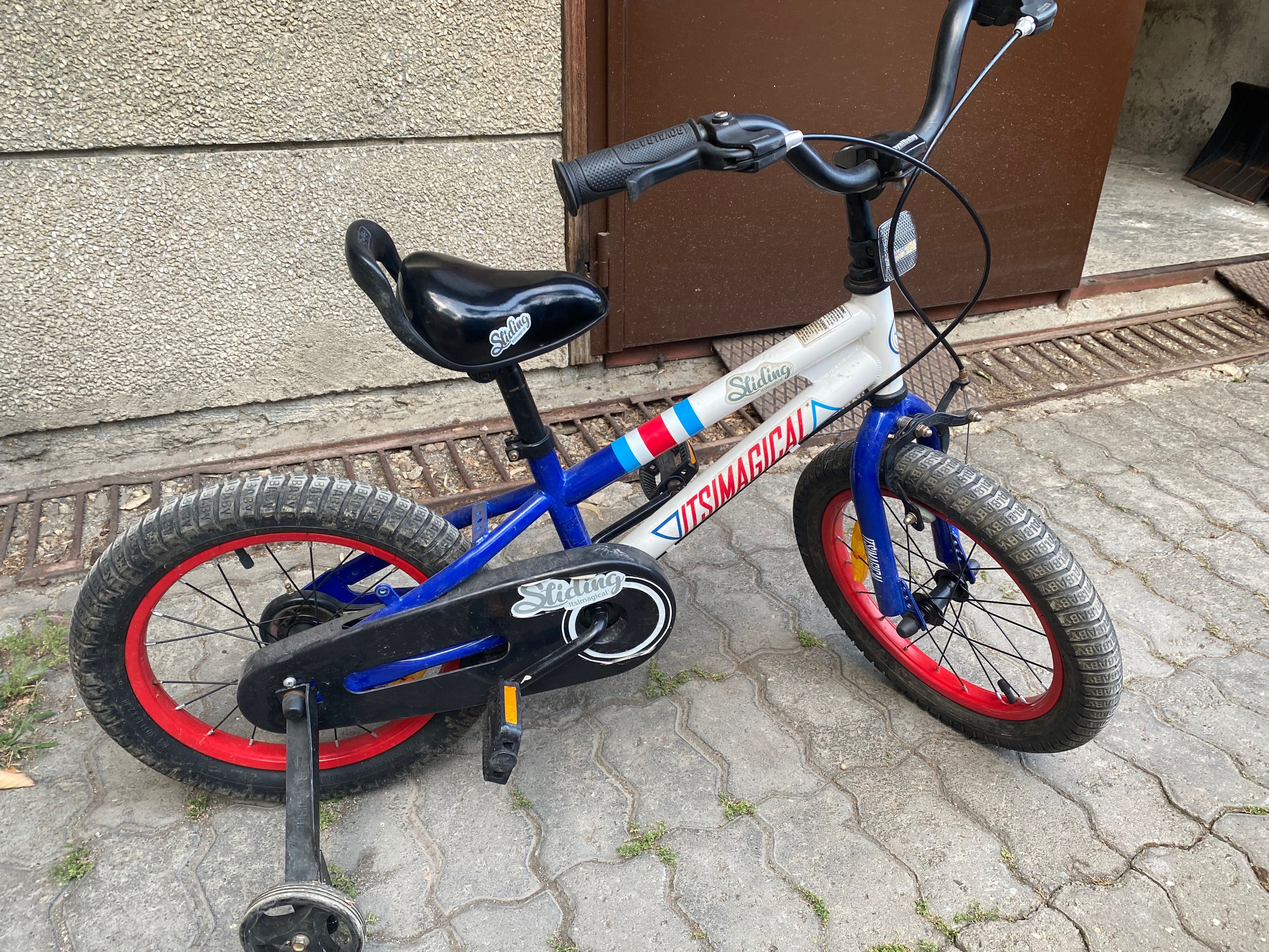 Детски велосипед Imaginarium 16 SPORT BIKE BLUE, 4 - 7 години