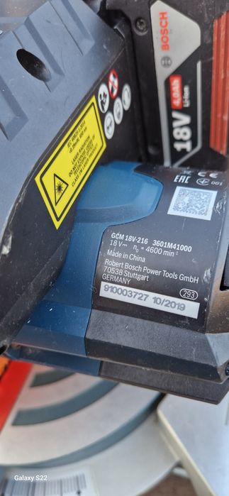 Bosch circular stationar pe acumulatori