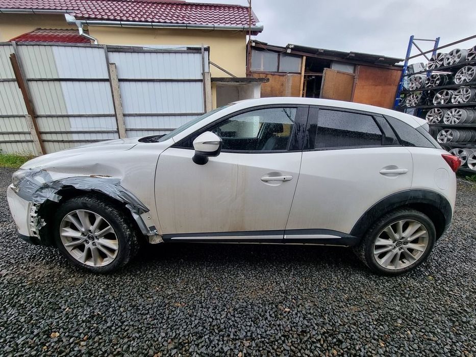 Oglinda stanga Mazda CX - 3 2015 - 2018 4 Usi Alb (1276) Rabatabile RABATABILA
