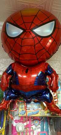 Гелиевый фольгированный шар человек паук